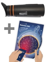 Pack easyScope + carte du ciel + lampe