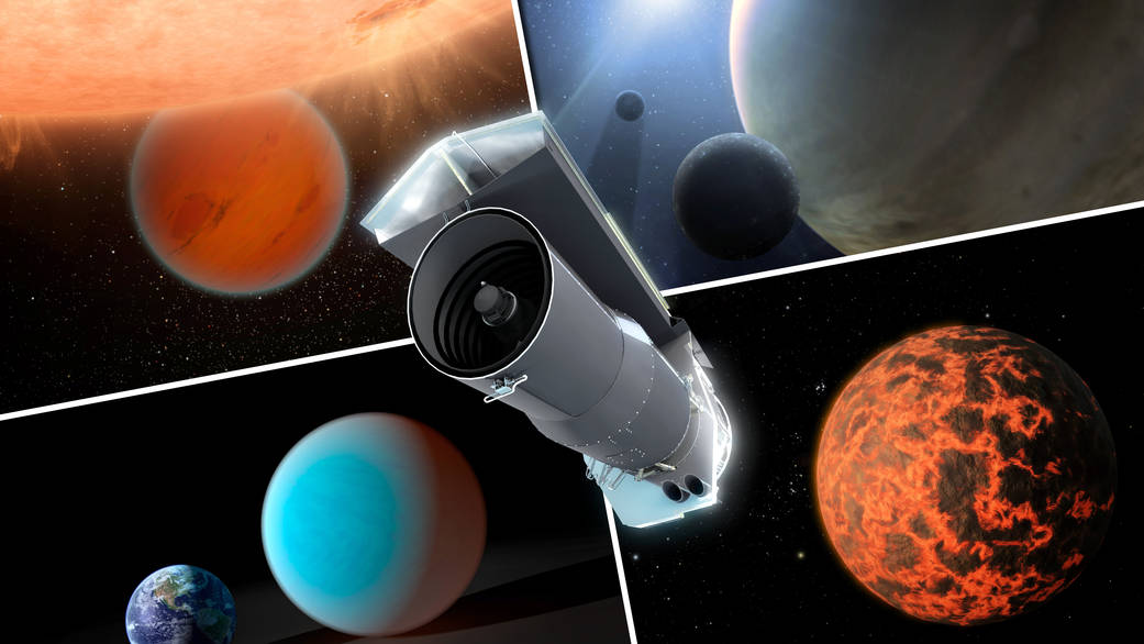 image du satellite Spitzer