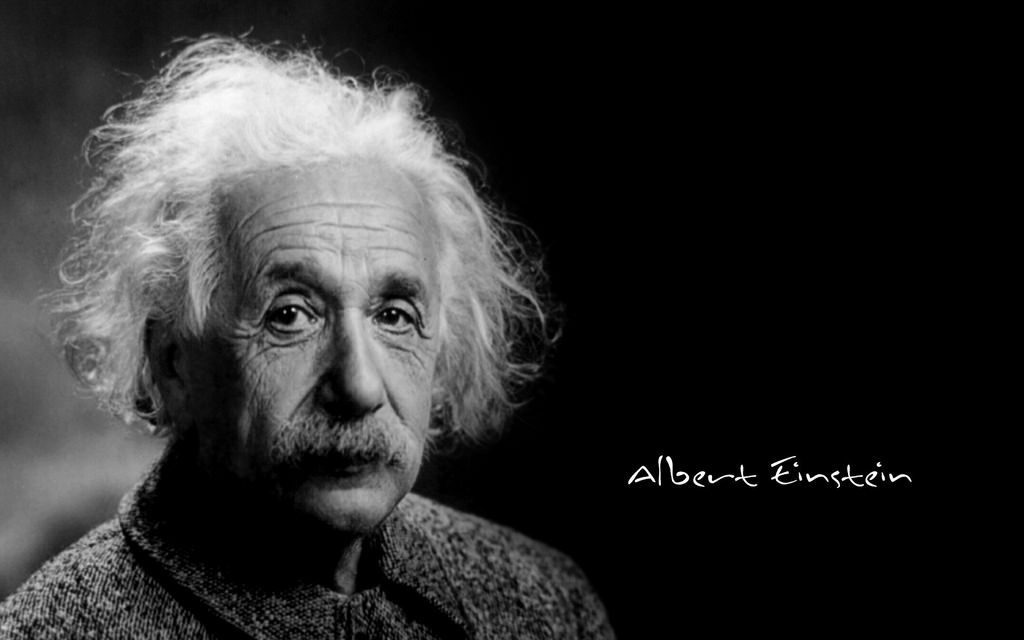 Photographie de Albert Einstein