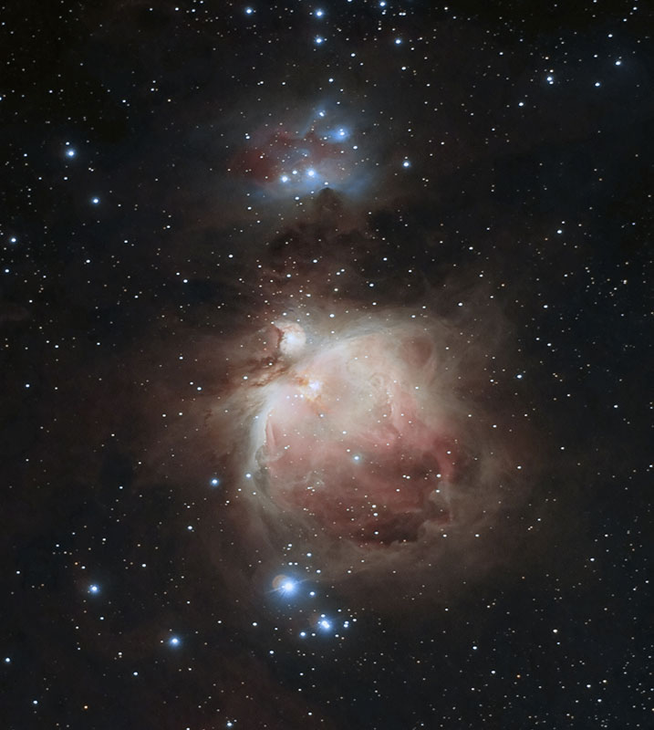 Photo de M42 dans Orion. Image David Cuevas