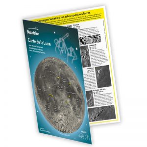 vue du dépliant Carte de la Lune