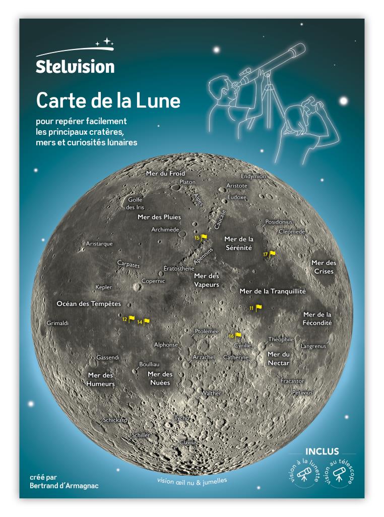 Couverture de la Carte de la Lune