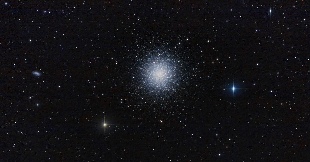 Photo de l'amas globulaire M13.