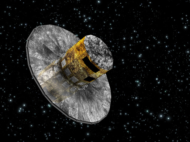 Le satellite Gaia, véritable géomètre du ciel. Crédit : ESA 