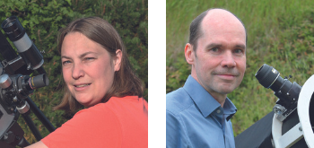 Portraits de Carine Souplet et Bertrand d'Armagnac