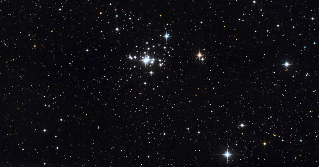 Photo de l'amas ouvert NGC1502.