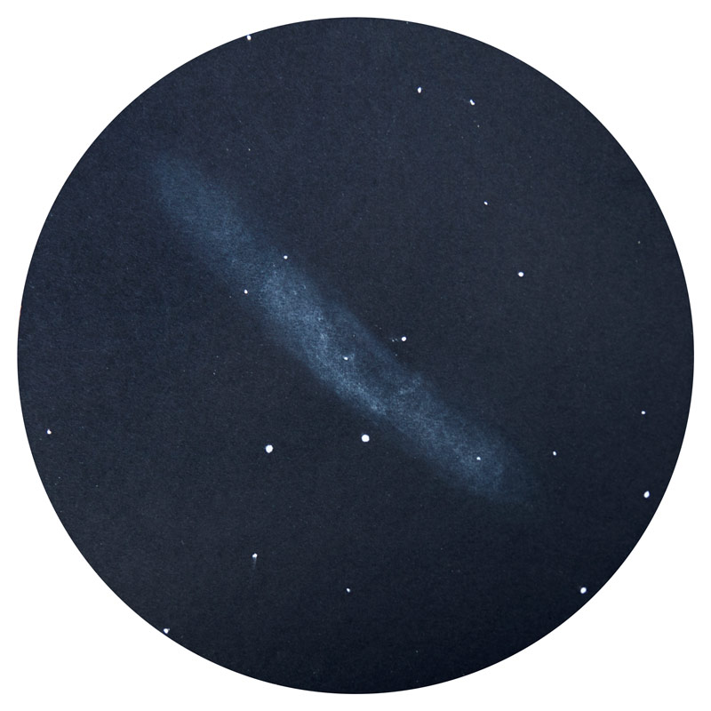 dessin de NGC 253, la galaxie du Sculpteur
