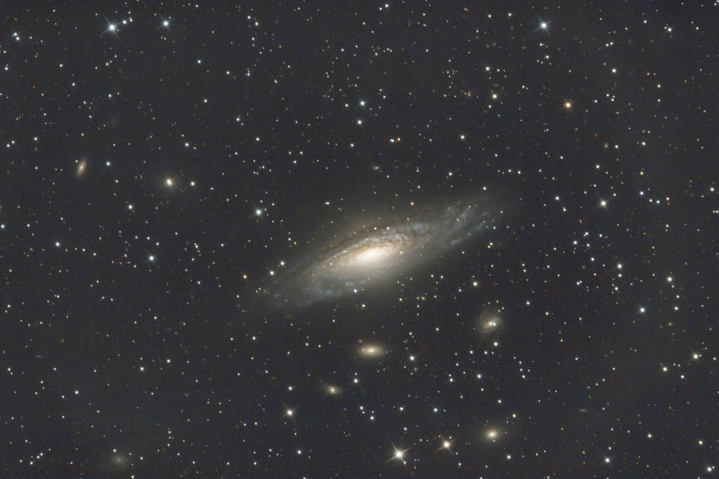 photo galaxie NGC 7331 prise à l'observatoire de Saint-Véran