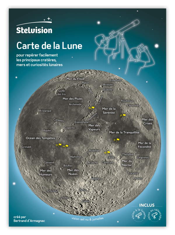 couverture de la Carte de la Lune