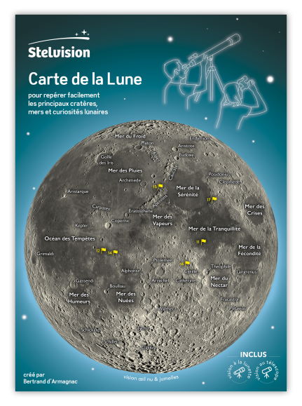 couverture Carte de la Lune couverture Le Ciel aux jumelles pour page Foreign Rights