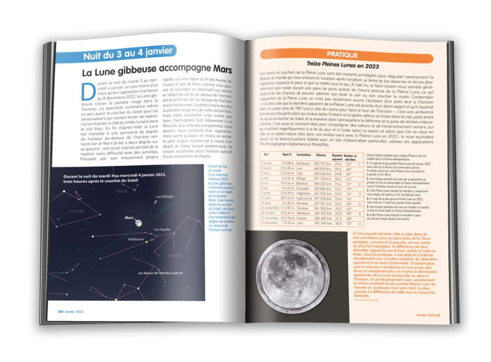 pages Le Ciel à l'oeil nu en 2023