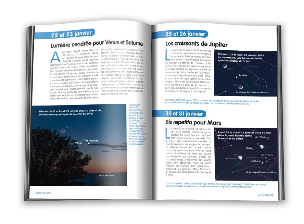 pages Le Ciel à l'oeil nu en 2023