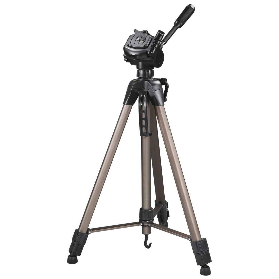 Trépied Réglable 173 Cm + Mini Trépied 25 Cm - Compatible Jumelles, Téléscope, Smartphone - Tête Rotative 360° Incluse