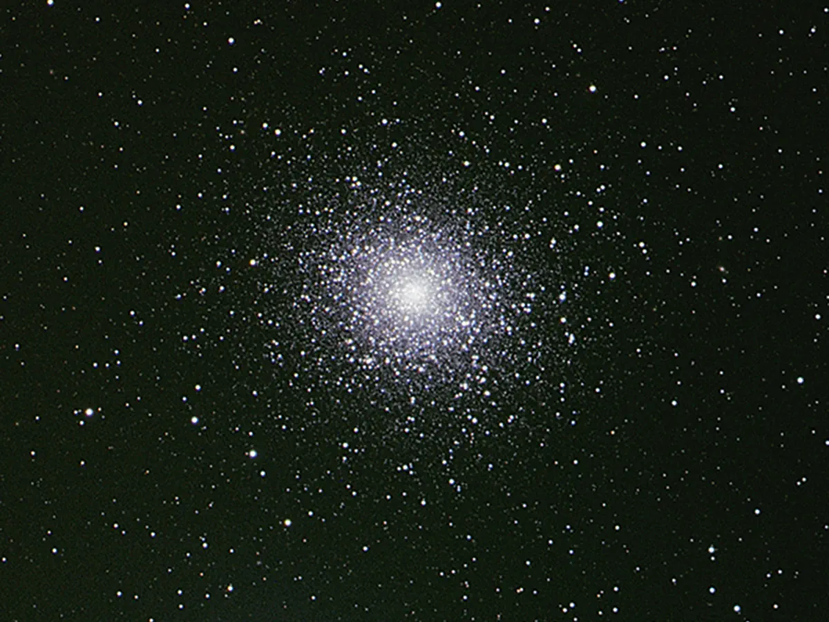 photo de l'amas globulaire M5 par Valère Perroud