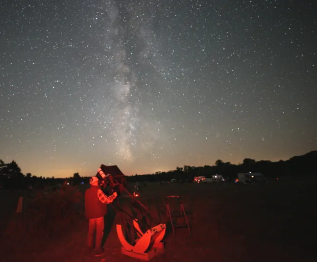 photo prise aux Rencontres Astro Ciel