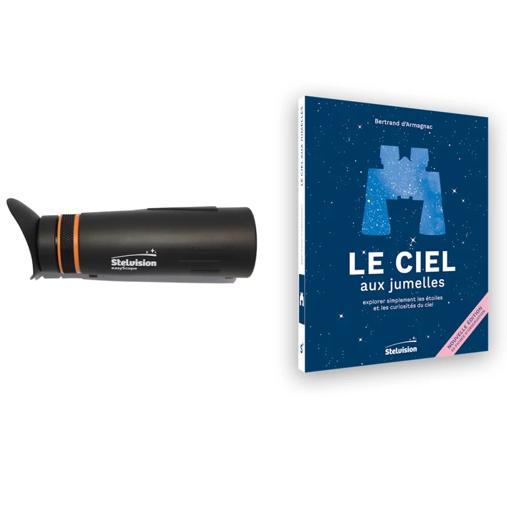 visuel pack easyScope + livre Le Ciel aux jumelles édition 2