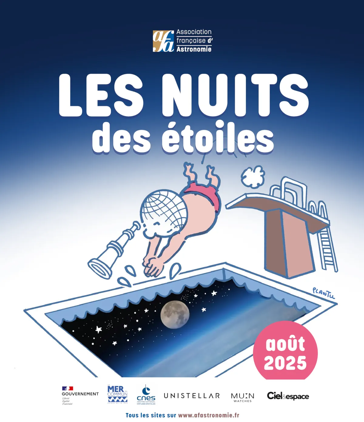 Affiche Nuits des étoiles AFA 2025