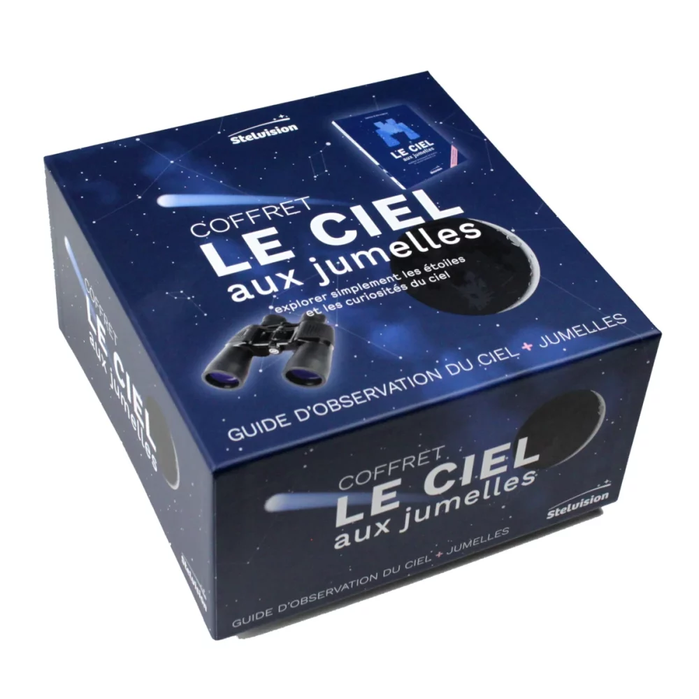 photo Coffret Le Ciel aux jumelles, vu de trois-quarts