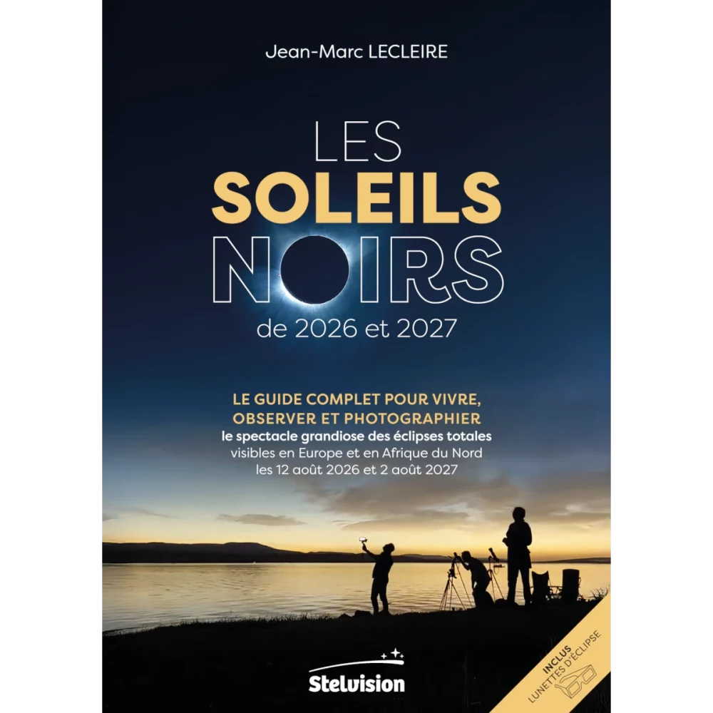 couverture Les Soleils noirs de 2026 et 2027, de Jean-Marc Lecleire, éditions Stelvision