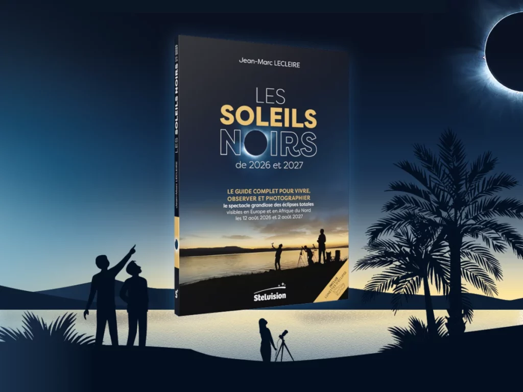 visuel promotionnel du livre Les Soleils noirs de 2026 et 2027