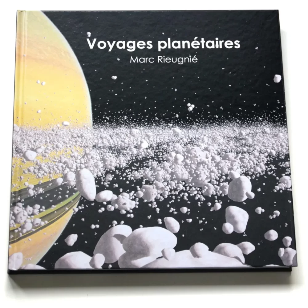 couverture du livre Voyages planétaires de Marc Rieugnié (éditions Axilone)