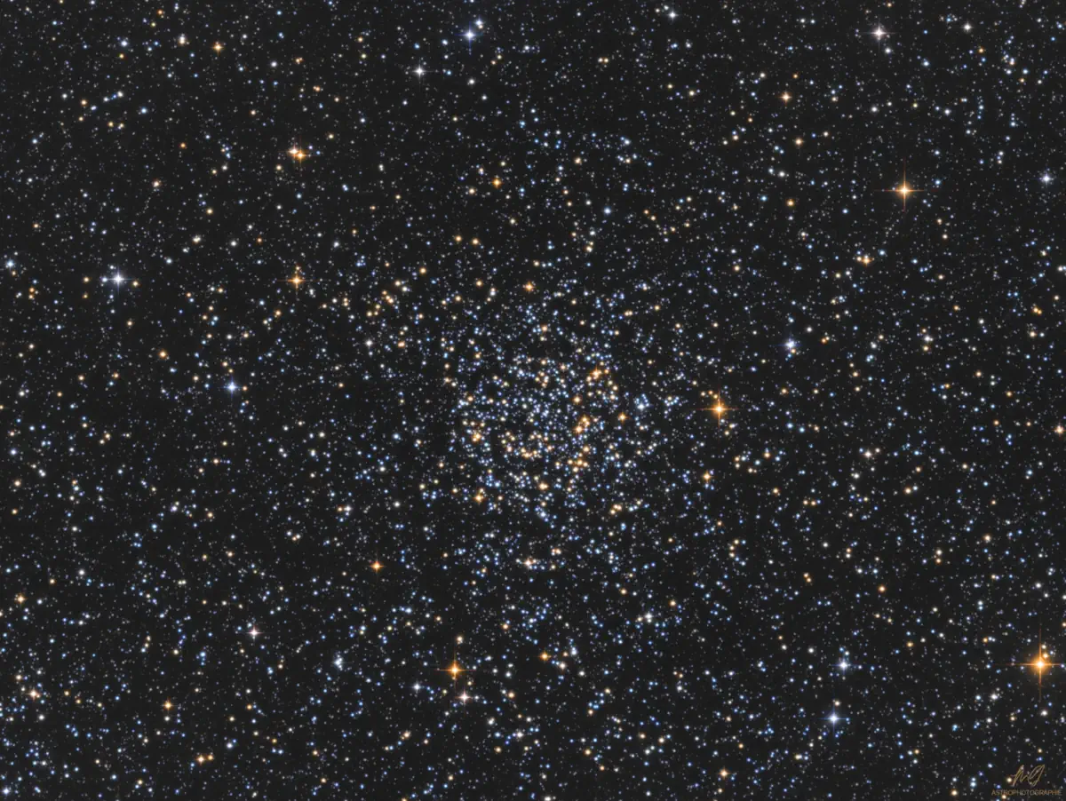 Image de l'amas ouvert ngc7789 par Mathieu Guinot