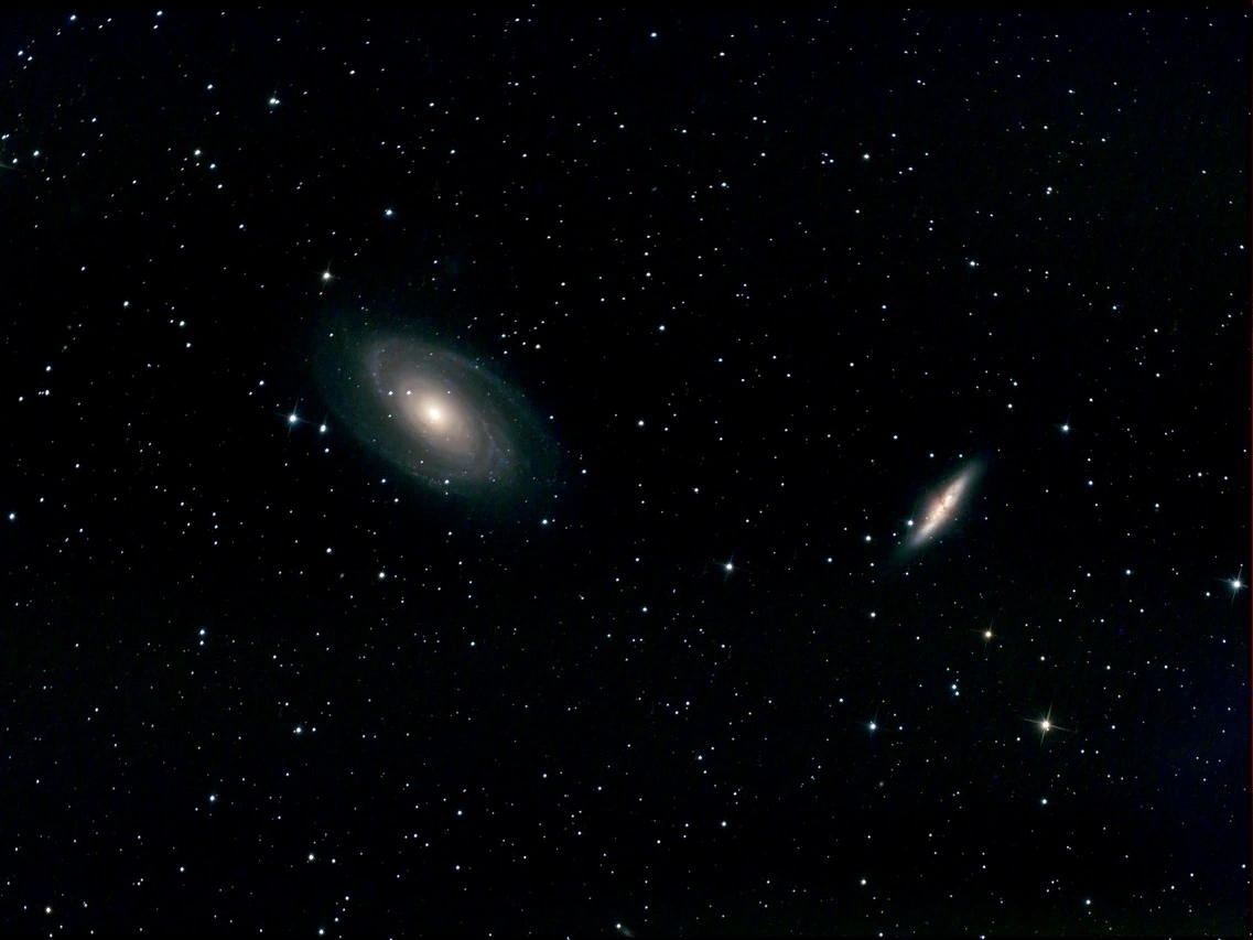 Une paire de galaxies visibles aux jumelles : M81 et M82