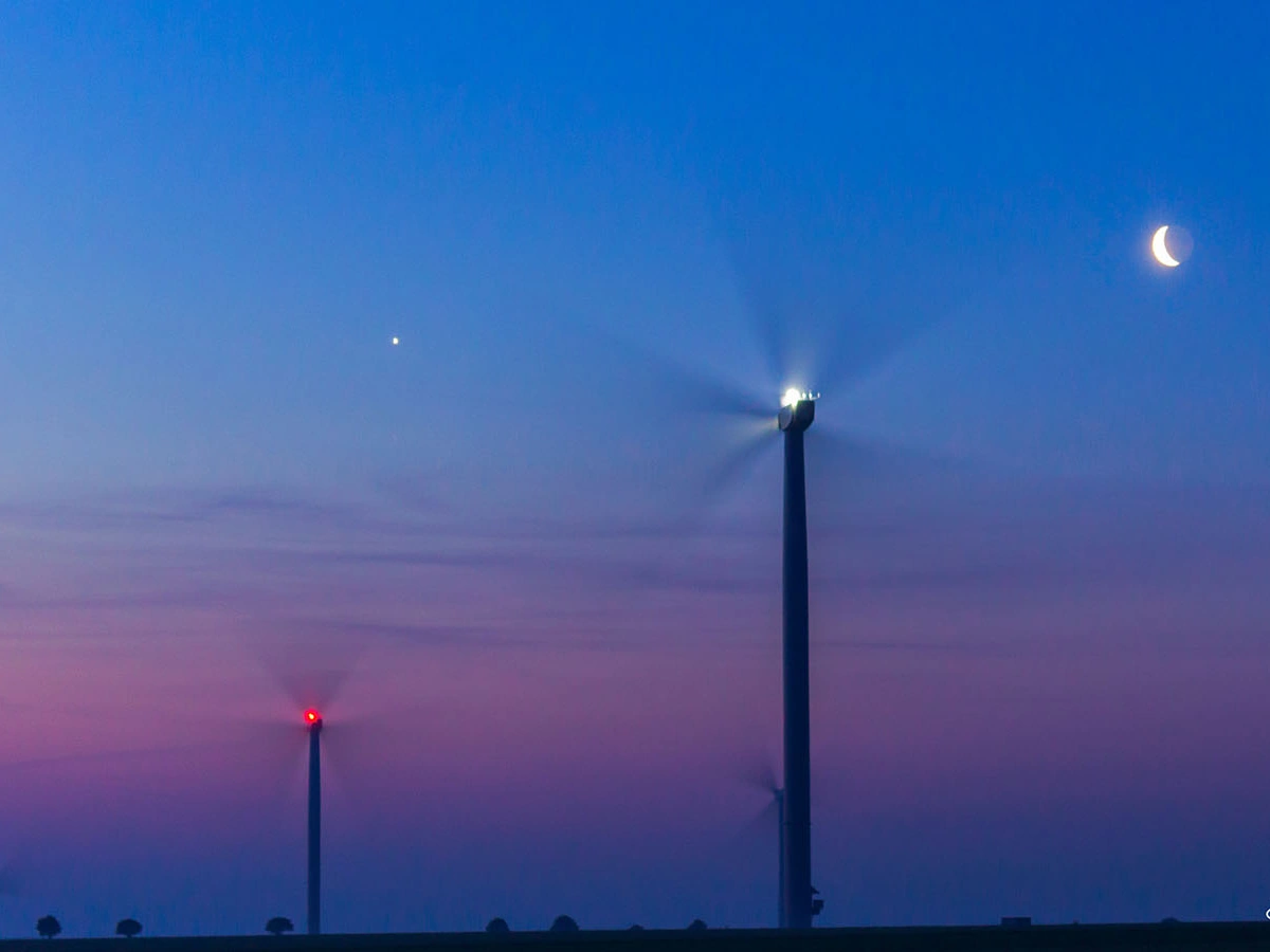 Le retour de l&rsquo;&eacute;toile du Berger dans le ciel du soir