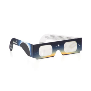 photo Lunettes d'éclipse Soleils noirs, vue 3/4 droite