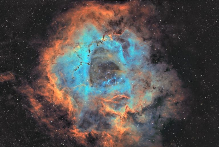 Photo NGC2239 - Nébuleuse de la Rosette - SHO