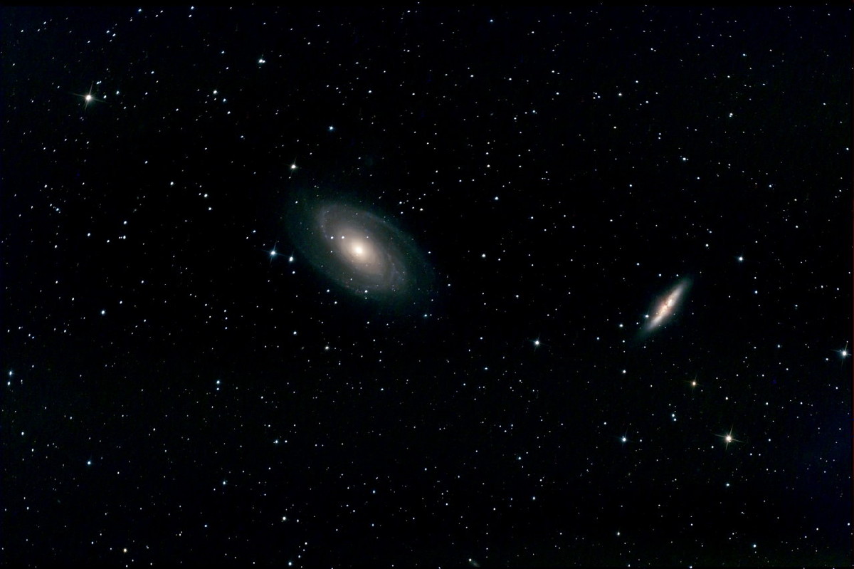 Galaxies M81 et M82, dans la Grande Ourse