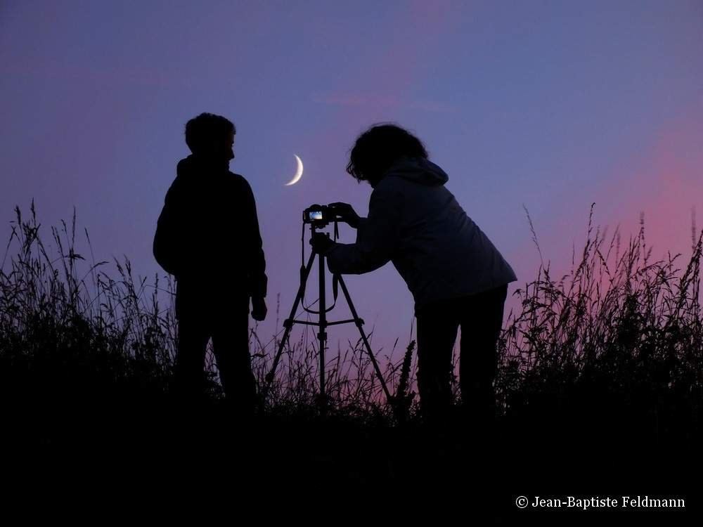 Les photographes et la Lune