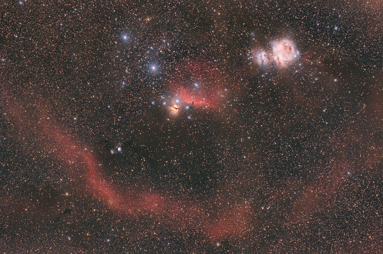 Boucle de Barnard dans Orion