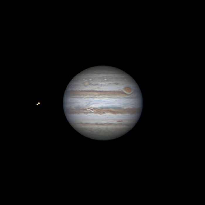 Jupiter le 19 février 2015 sur le Plateau de Beille dans les Pyrénées