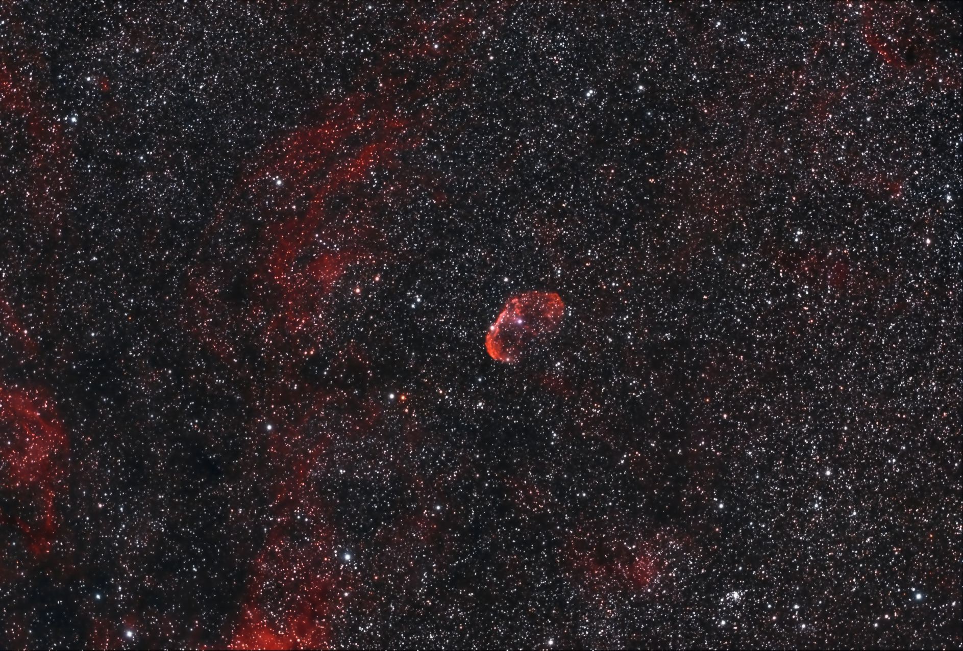 NGC 6888 - Nébuleuse du croissant