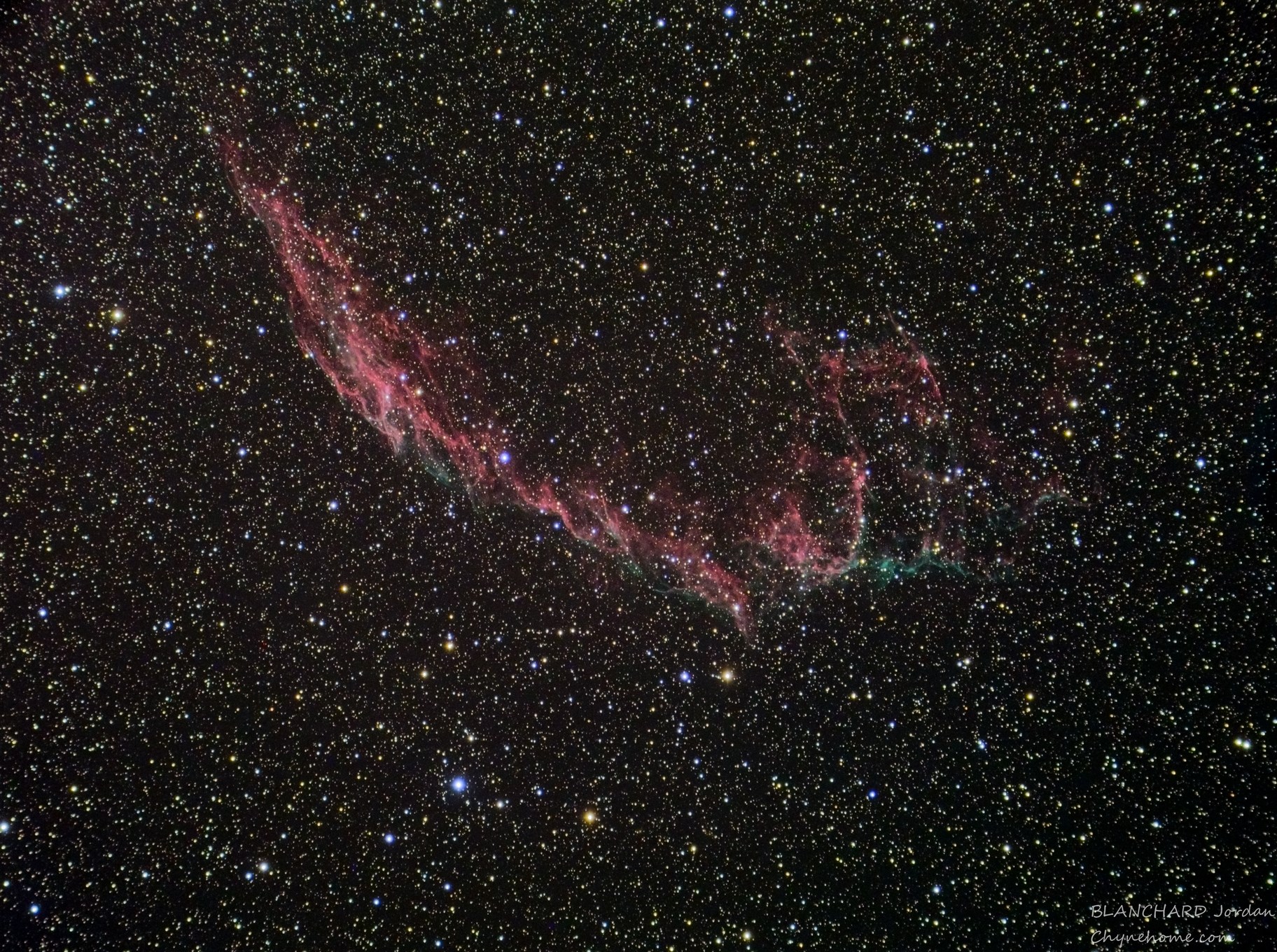 Une des Dentelles du Cygne - NGC 6995