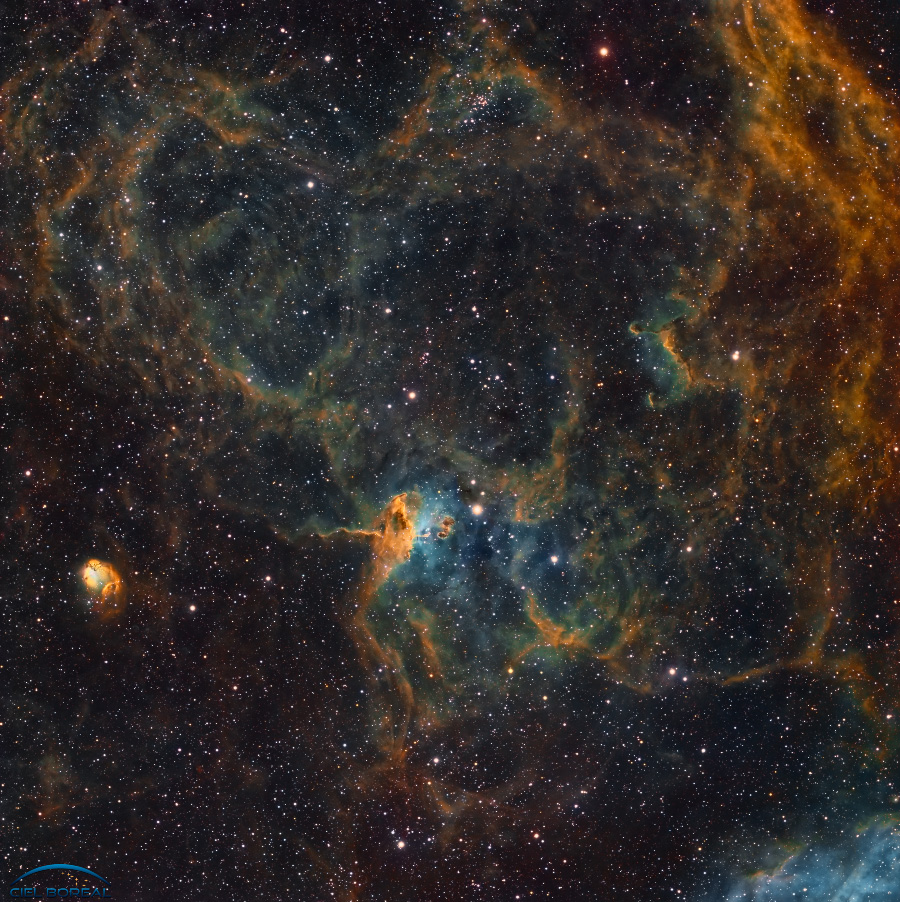 IC417 et NGC1931