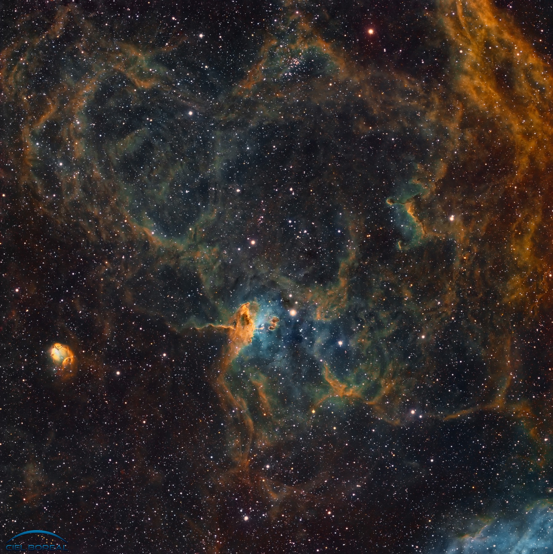 IC417 - NGC1931  dans le Cocher