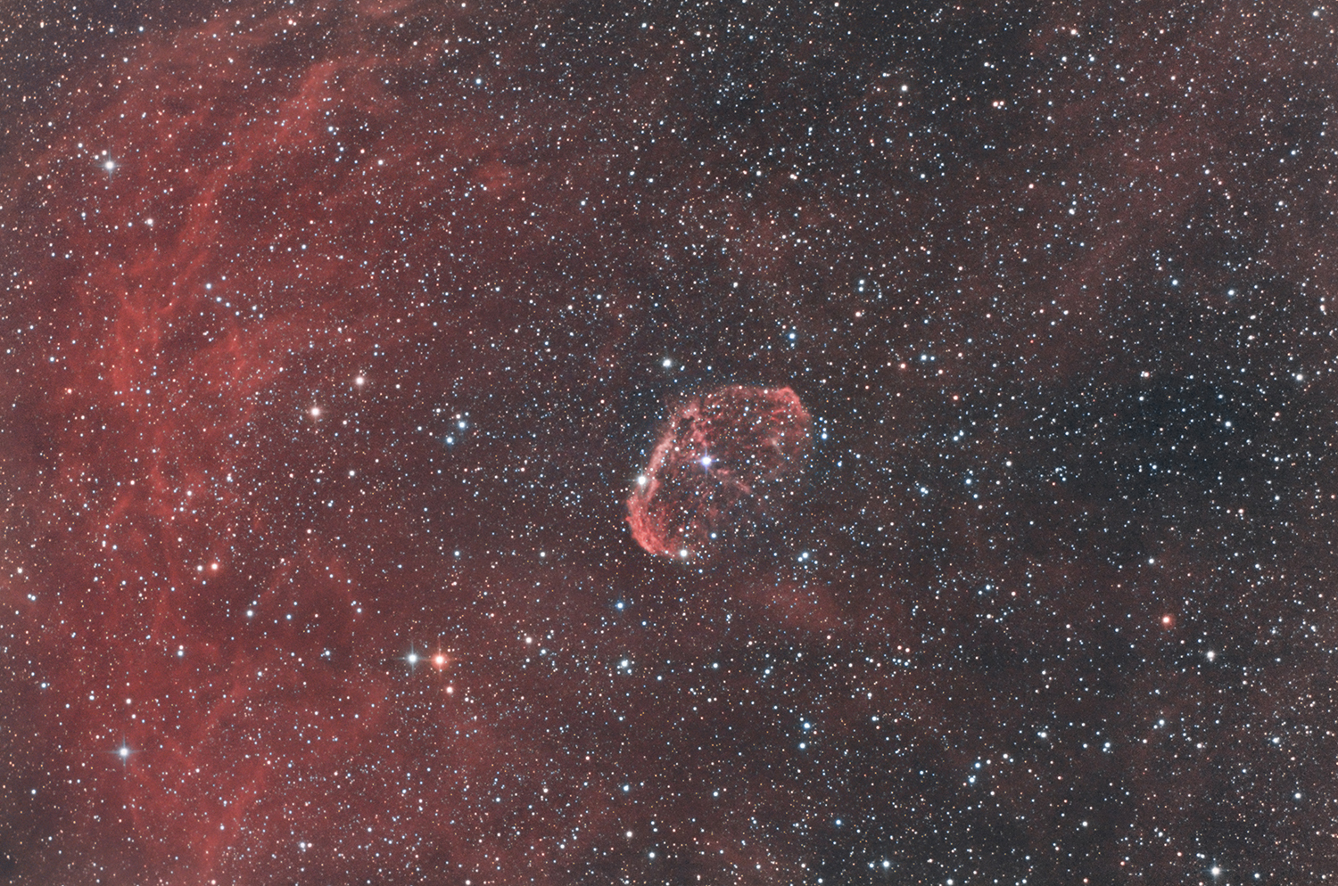 La nébuleuse du croissant NGC 6888