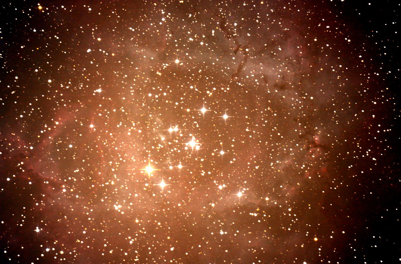 La nébuleuse de la Rosette NGC 2237 le 16/03/2017