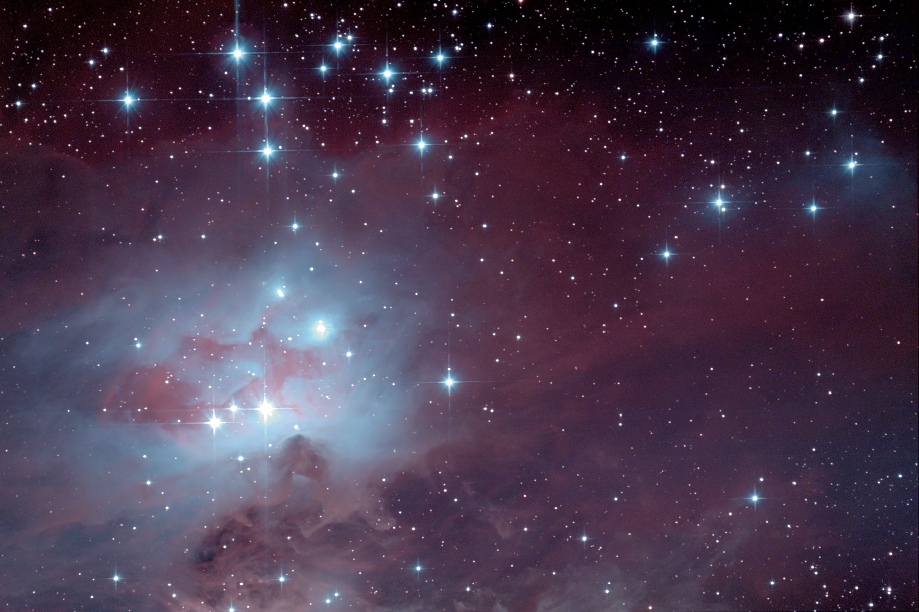 NGC1973, la nébuleuse du coureur
