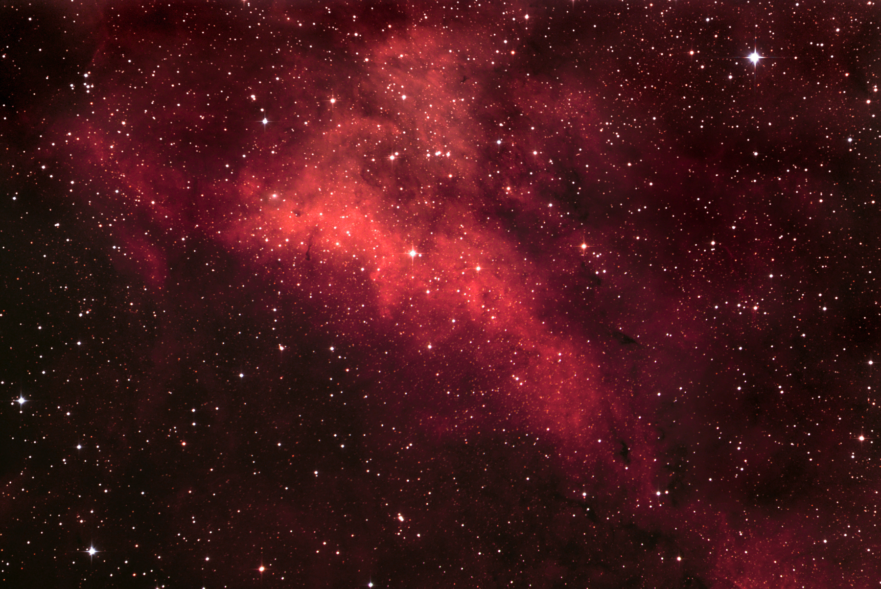 IC1318A une nébuleuse peu connue du Cygne