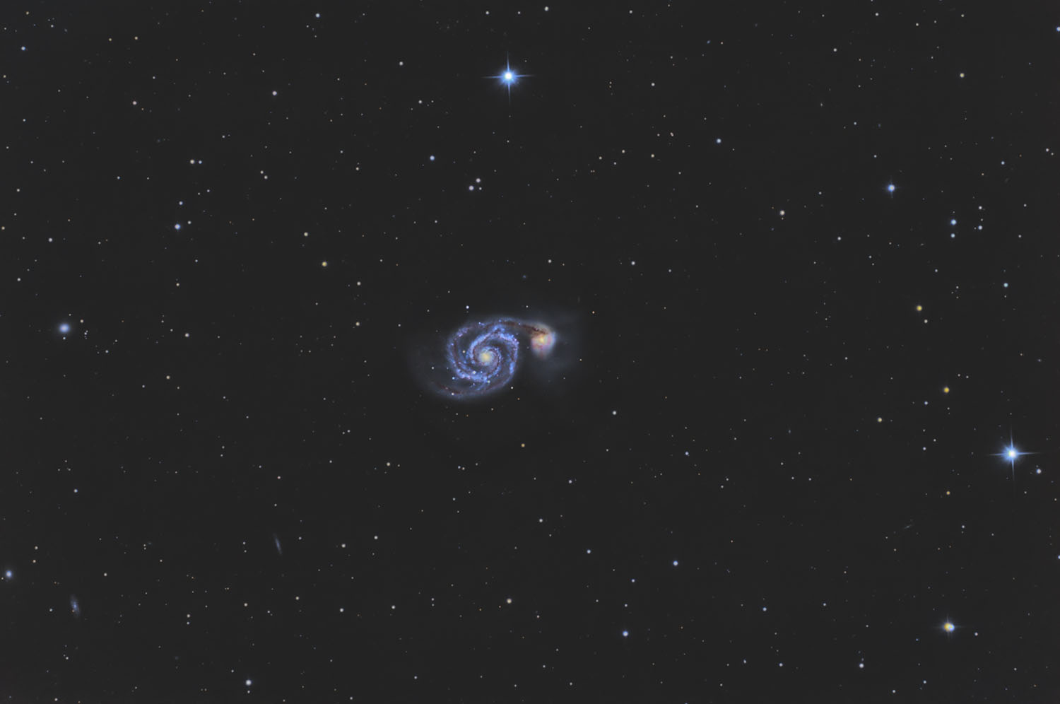 M51 la galaxie du tourbillon 