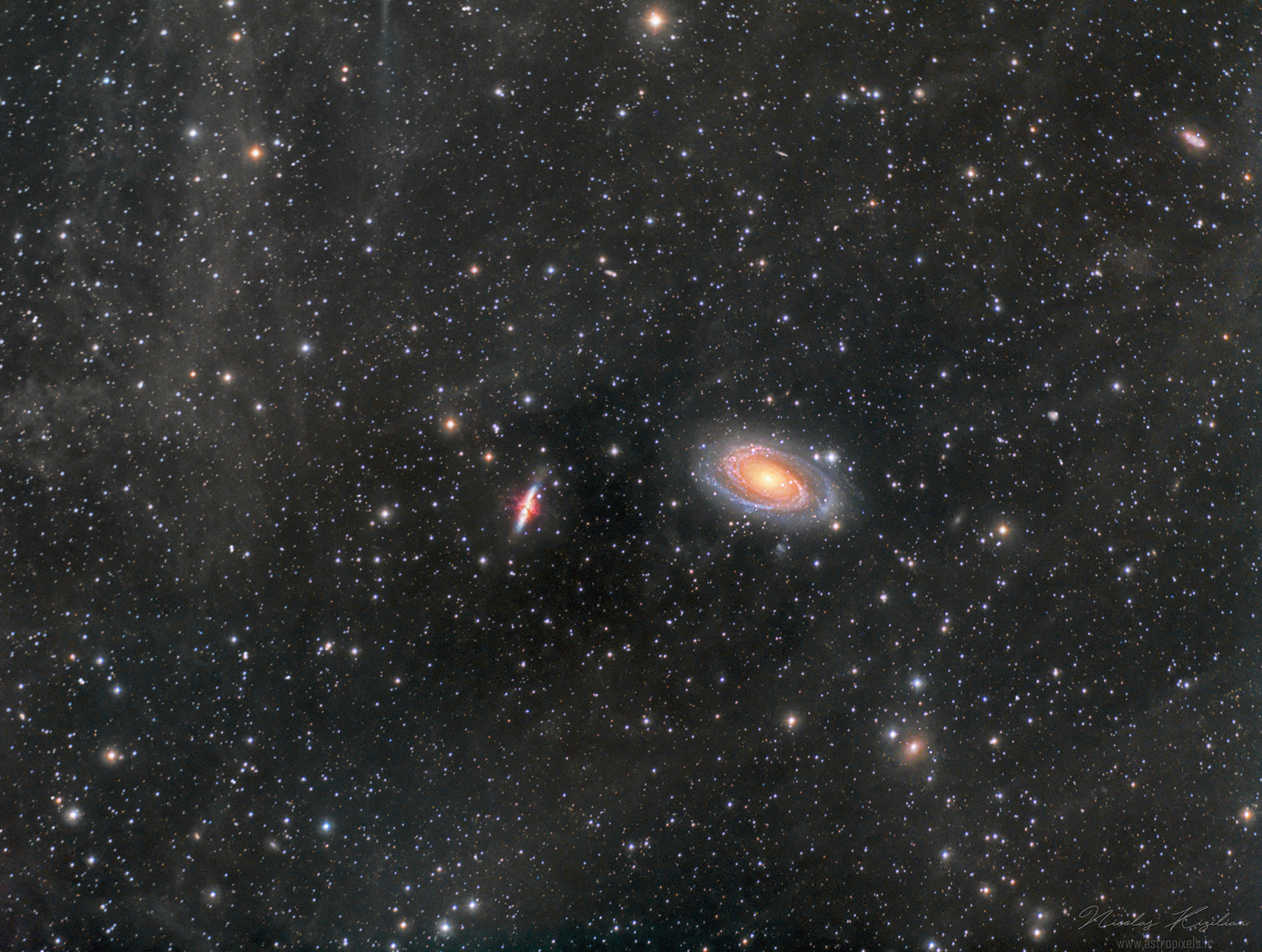 M81, M82 et IFN