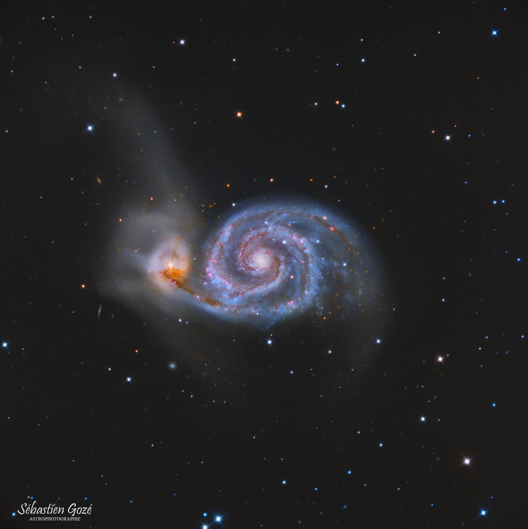 M51 - La galaxie du tourbillon