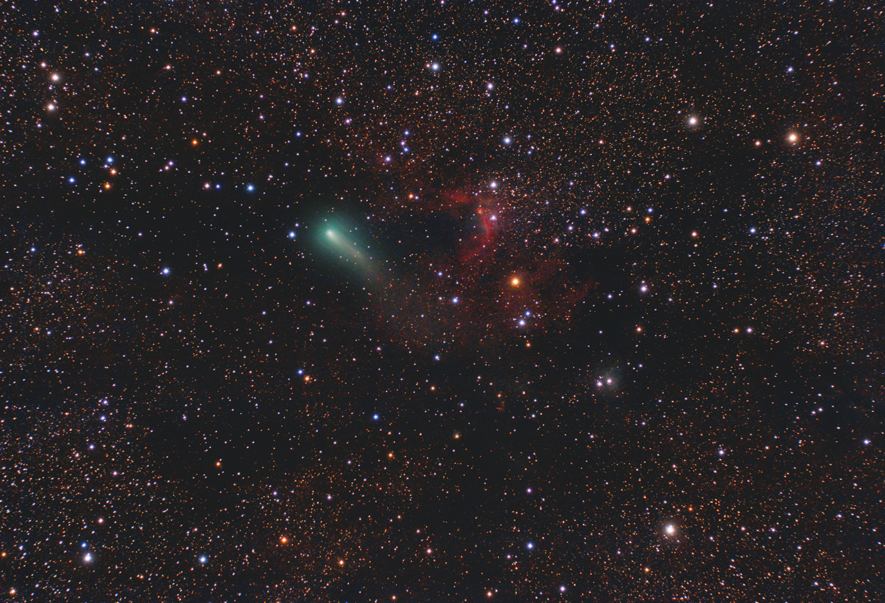 Comète Giacobini-Zinner et Caldwell 9