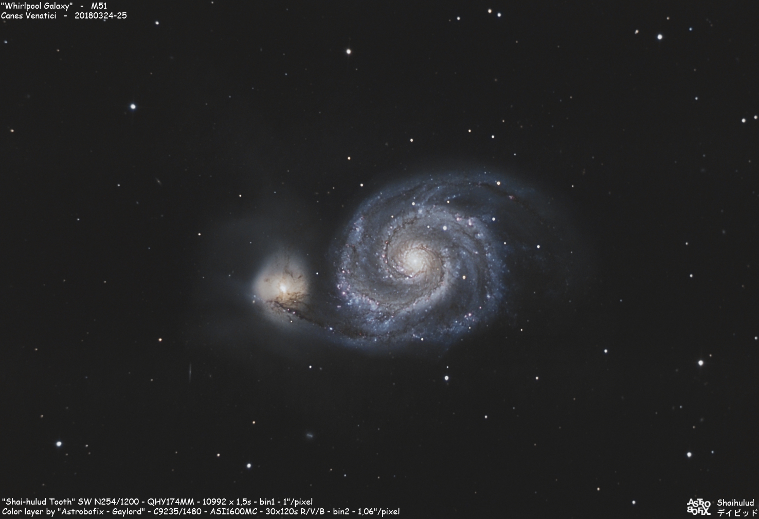 "Whirlpool Galaxy" - M51