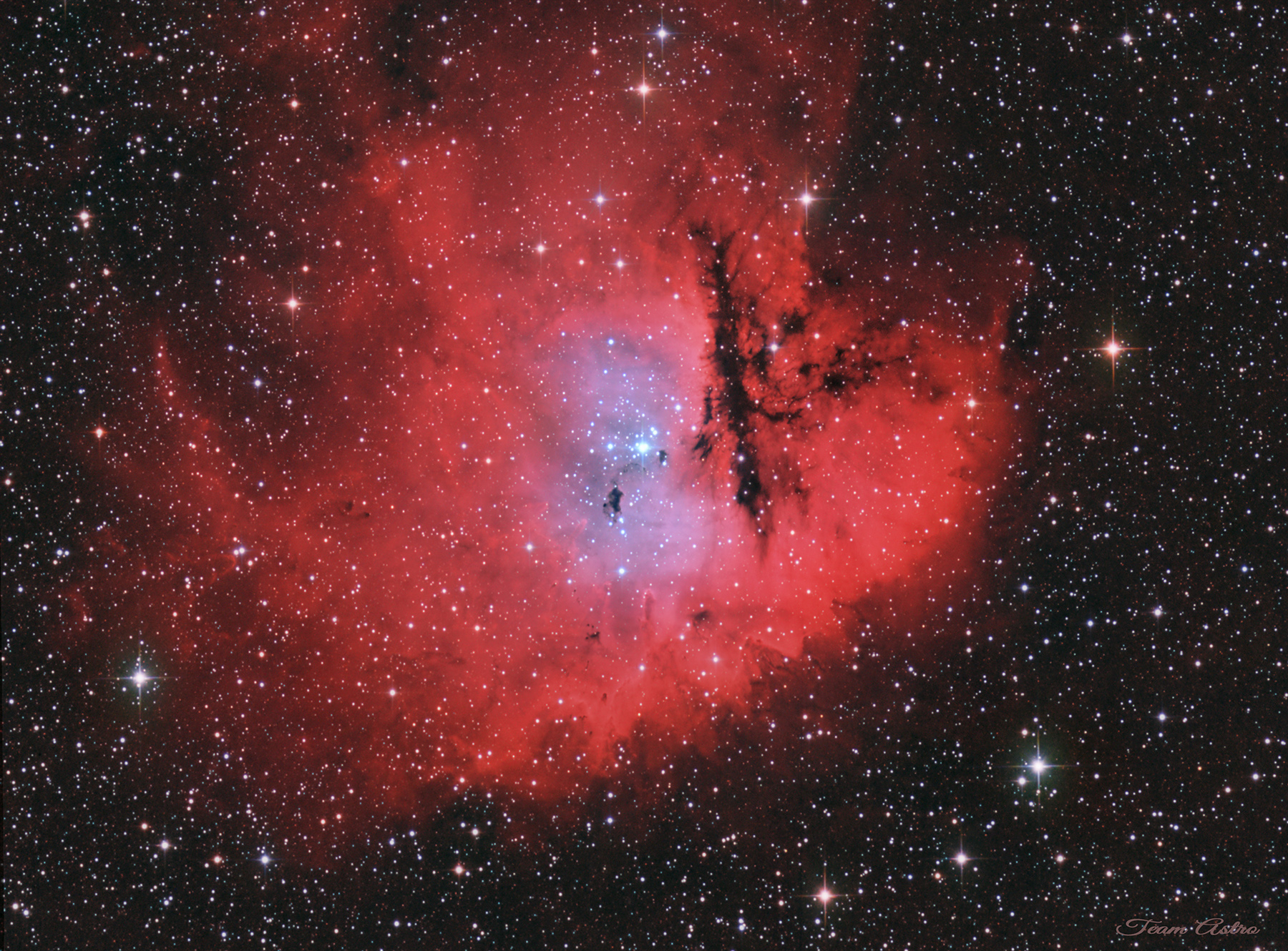 NGC281 PAC-MAN Nebula 
