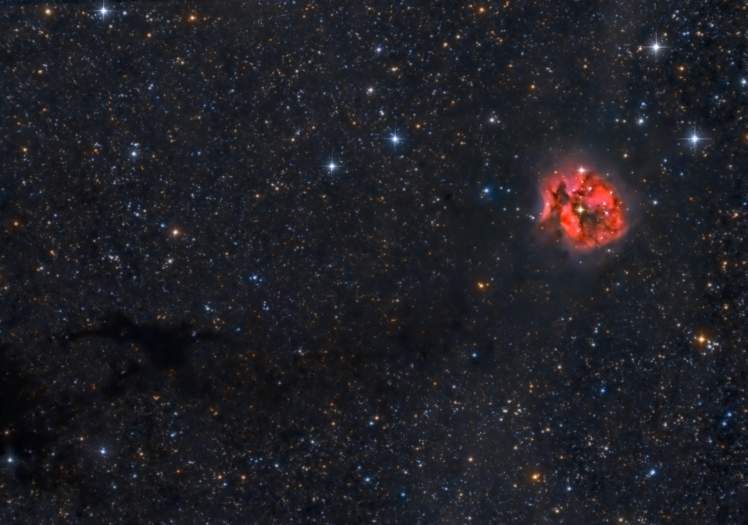 IC 5146 ; Un cocon dans le ciel 