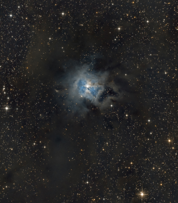 NGC7023 La nébuleuse de l'Iris.